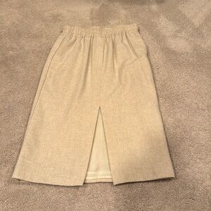 Aritzia Winfred wool skirt